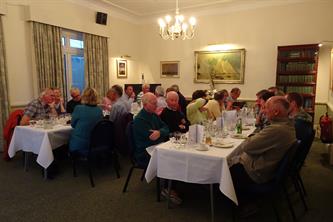 Supper at the Royal Corinthian in Cowes